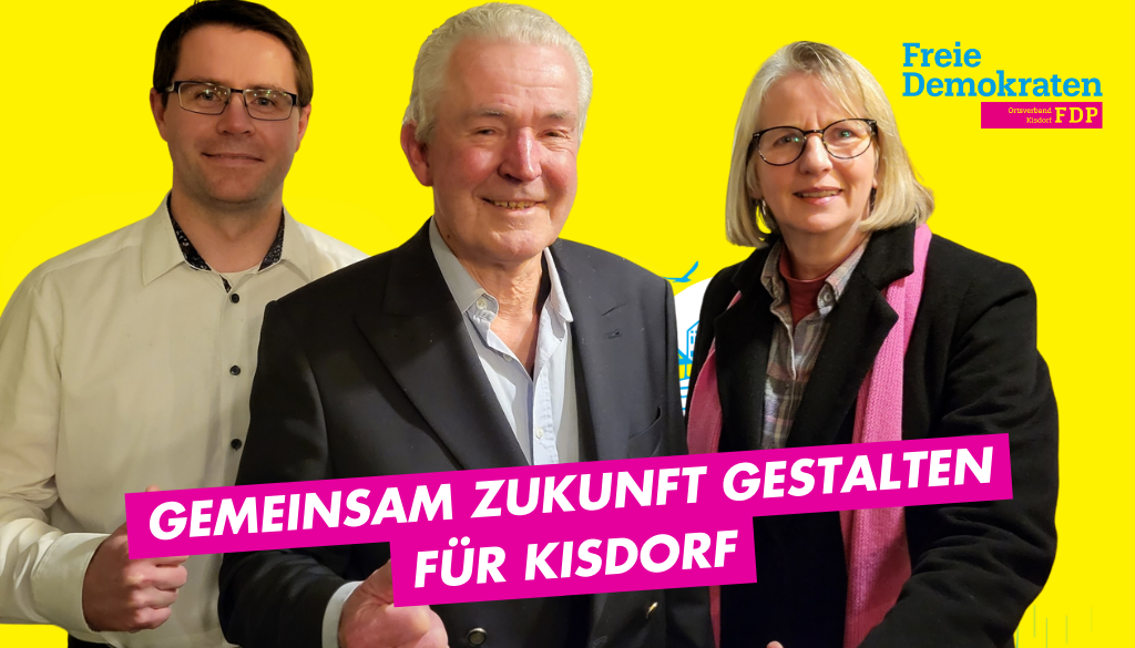 Dr. Jörg Seeger erneut FDP-Spitzenkandidat in Kisdorf