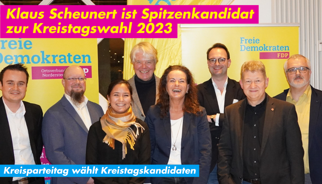 Klaus Scheunert ist Spitzenkandidat zur Kreistagswahl 2023