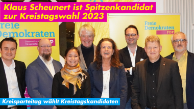 Klaus Scheunert ist Spitzenkandidat zur Kreistagswahl 2023